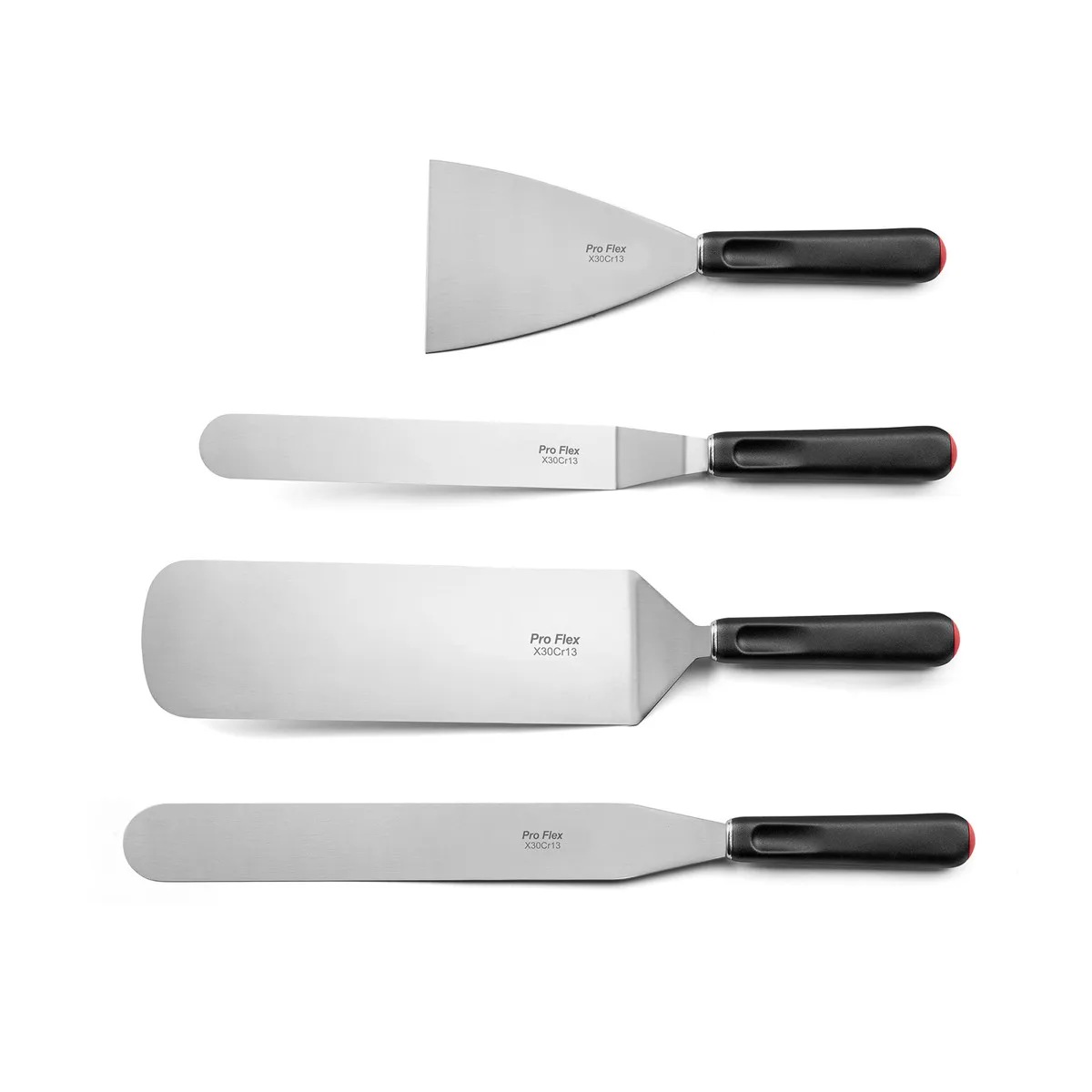 Sabatier Trompette Pro Flex - Set 4 Spatules De Cuisson