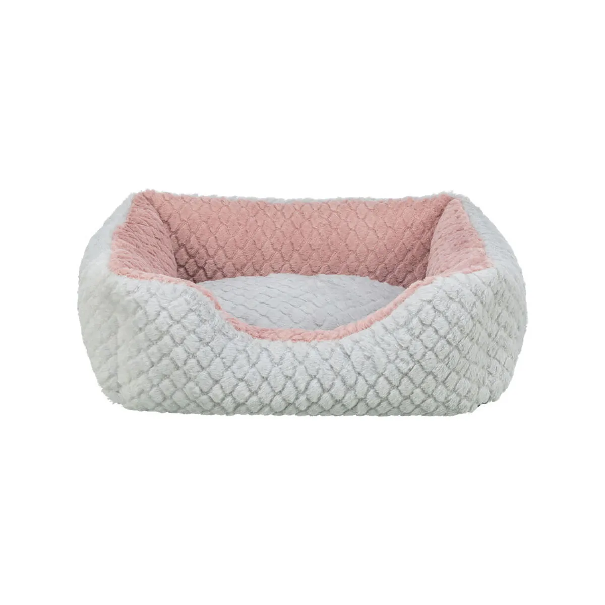 Meilleurs prix pour Lit pour chien Trixie Kaline Mio Gris Rose foncé 80 x 65 cm