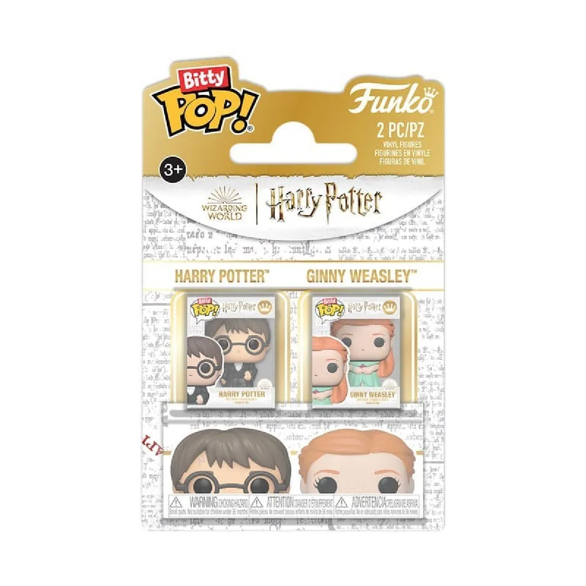 Harry Potter Pack 2 figurines Bitty POP! Harry & Ginny 2 5 cm