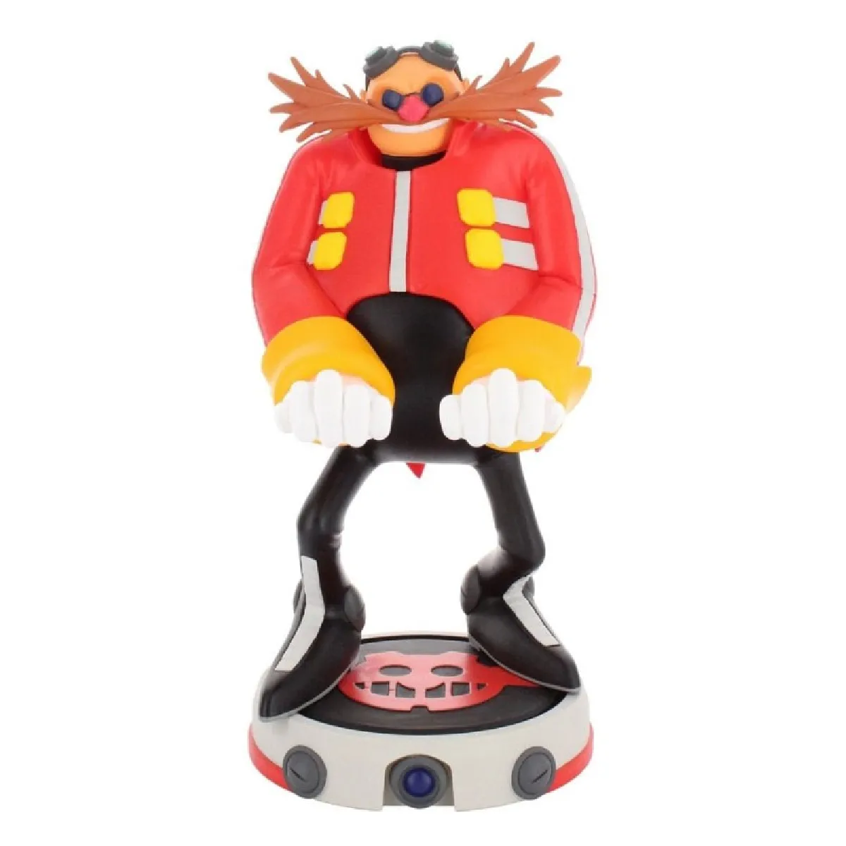 Exquisite Gaming Sonic The Hedgehog - Figurine Support Cable Guys Dr Eggman Modern 21 Cm