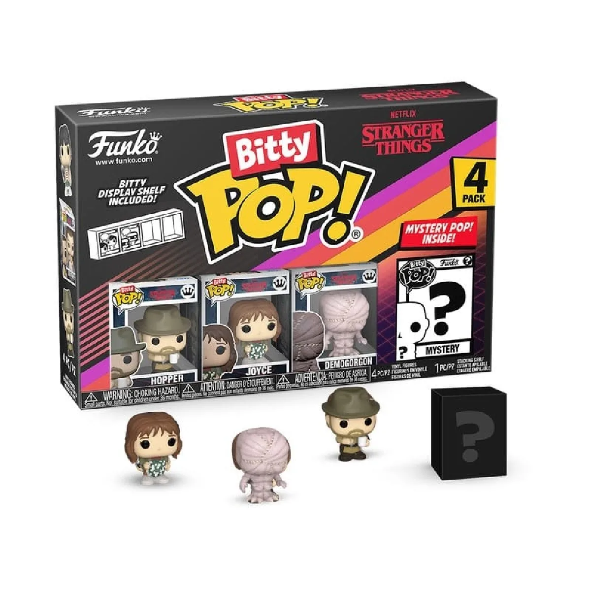 Mini Figurine Funko Bitty Pop! St SZN1 2 2 cm Stranger Things Surprise Mystère - vue 2