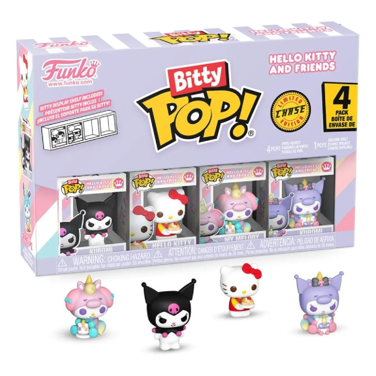Funko Figurines Bitty Pop Hello Kitty - Pack de 4