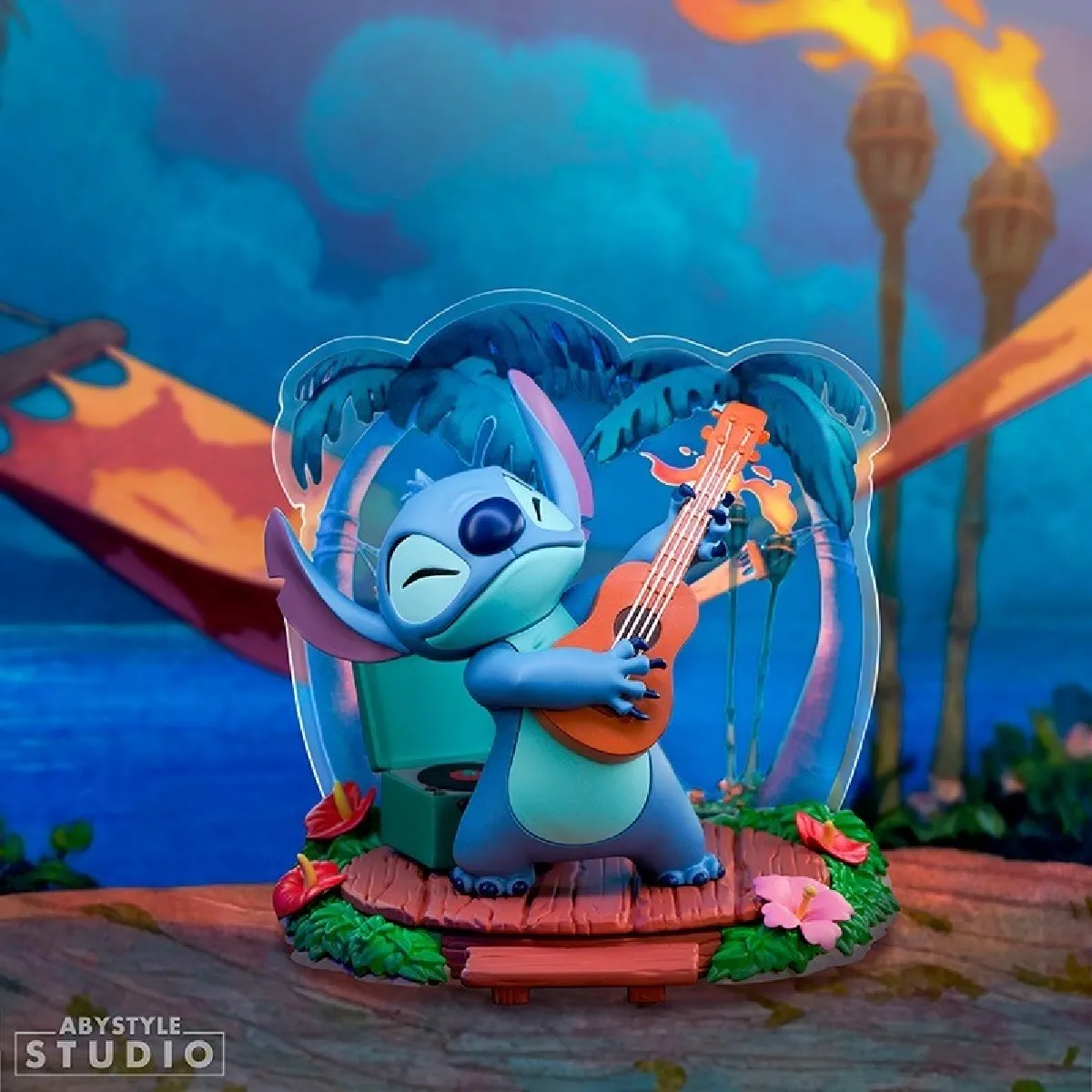 Abystyle Disney - Figurine Stitch Guitare