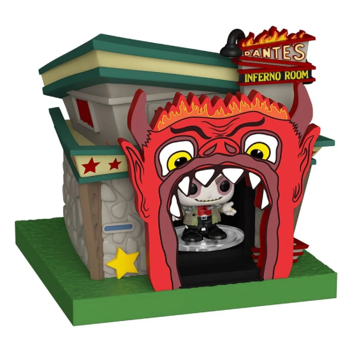 Beetlejuice Figurine Bitty POP! Towns Beetlejuice and Dante' Inferno Room - vue 9