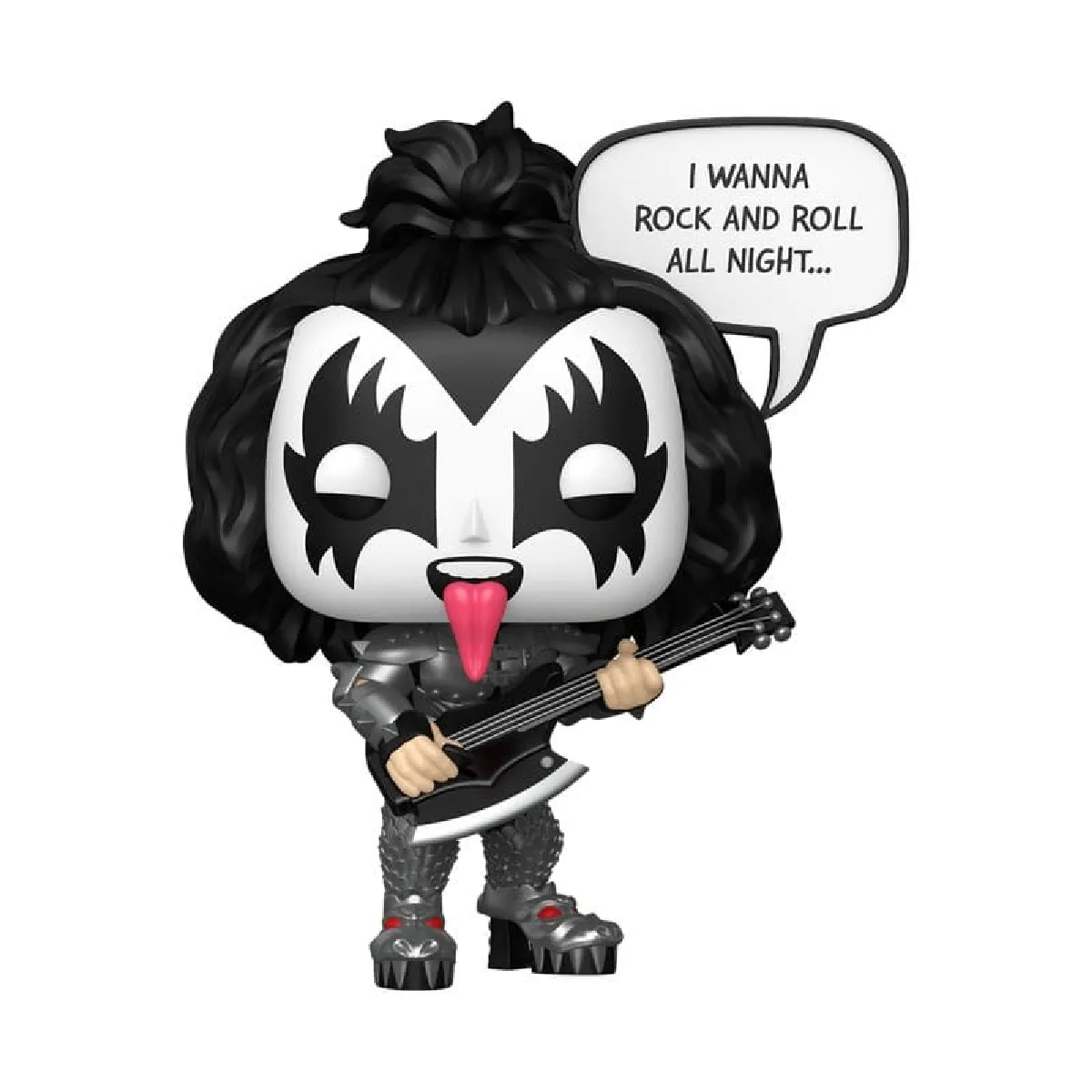 Kiss Figurine POP! The Demon R&R All Night 9 cm