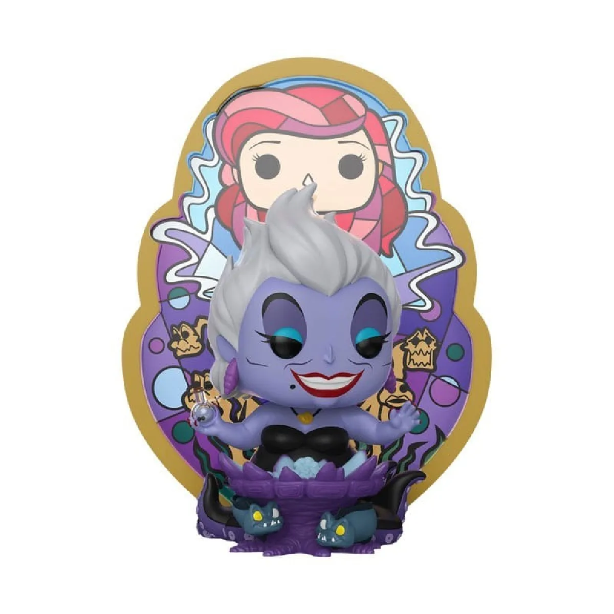 La petite Sirène Figurine POP! Deluxe Ursula Glass 9 cm
