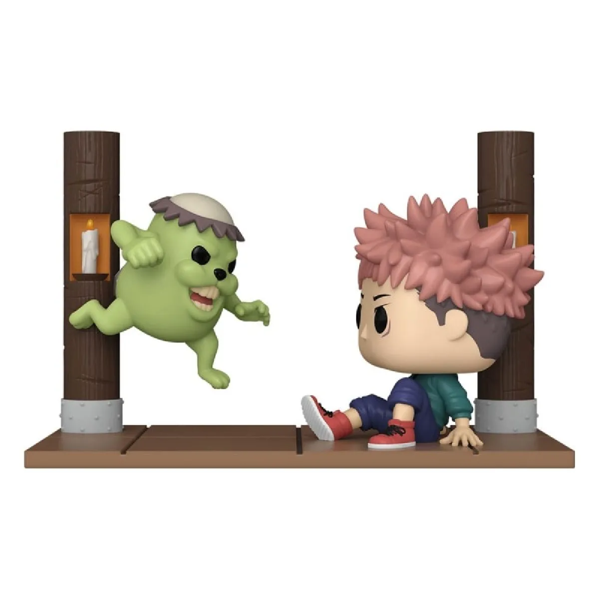 Jujutsu Kaisen Figurines POP! Itadori & CRSD Doll 9 cm