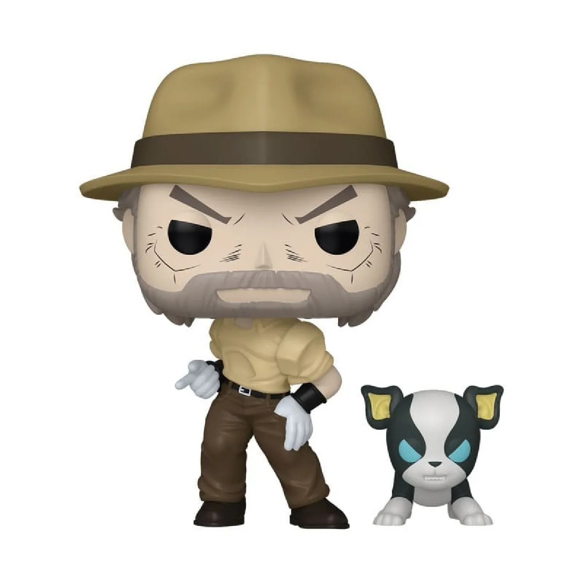 JoJo' Bizarre Adventure Figurine POP!&Buddy Joseph & Iggy 9 cm - vue 9