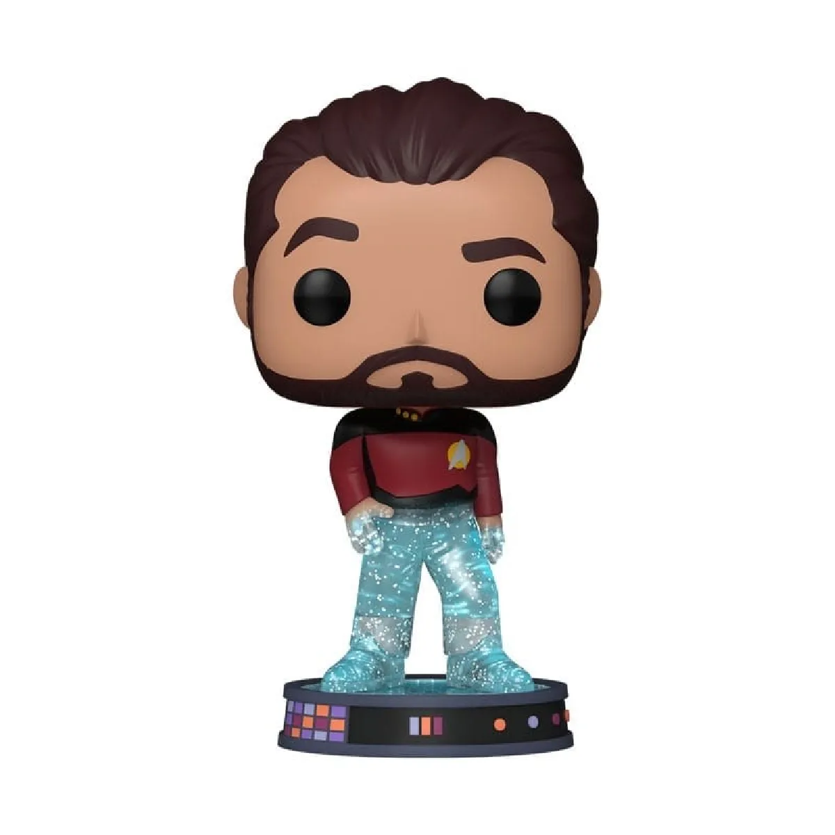 Star Trek Transporter Figurine POP! Riker 9 cm - vue 9
