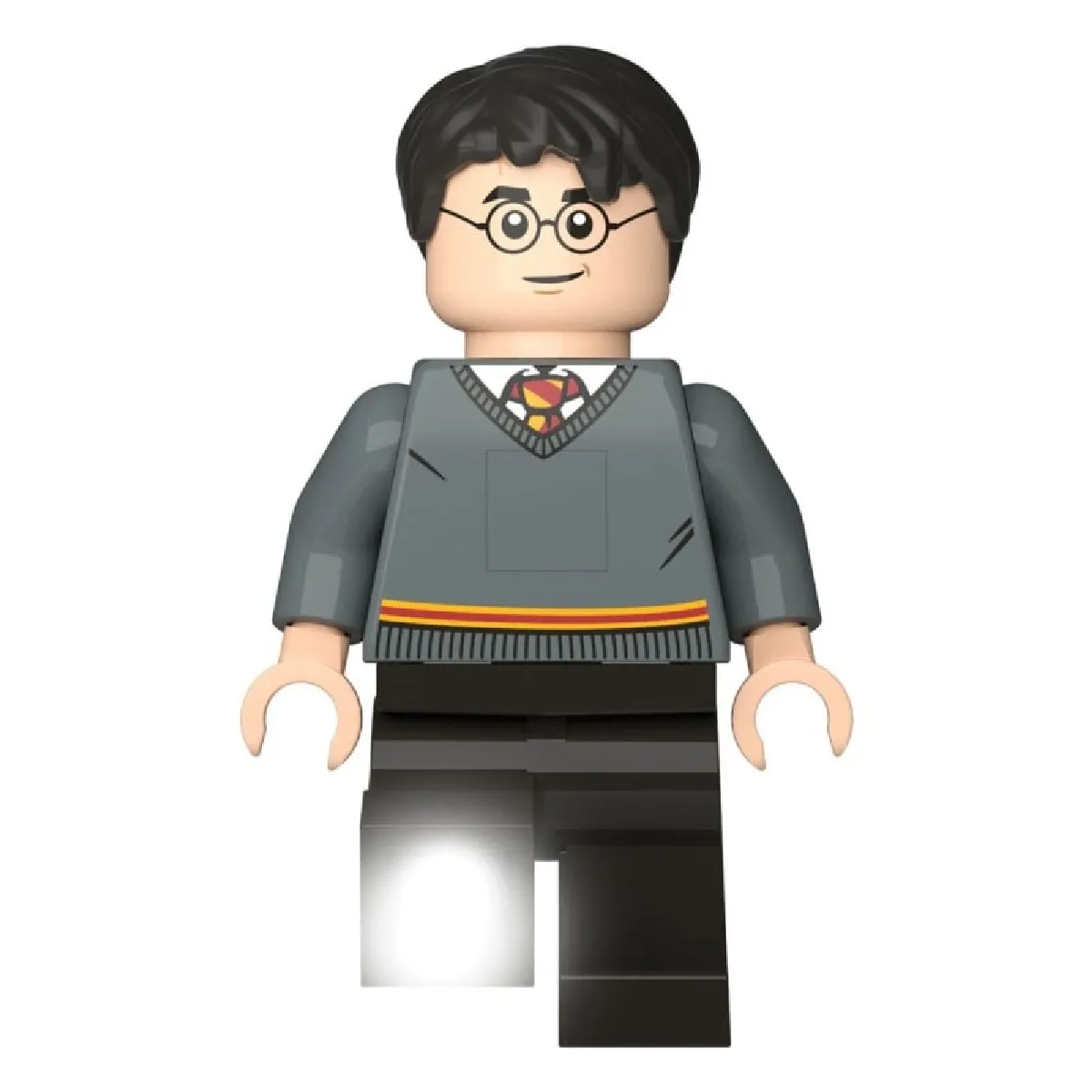 Figurine lampe de poche Harry Potter LEGO - Gris