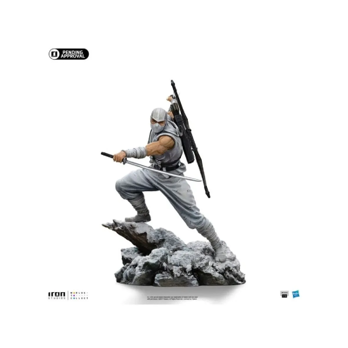 Iron Studios Gi Joe - Statuette 1/10 Art Scale Storm Shadow 23 Cm - Image 4