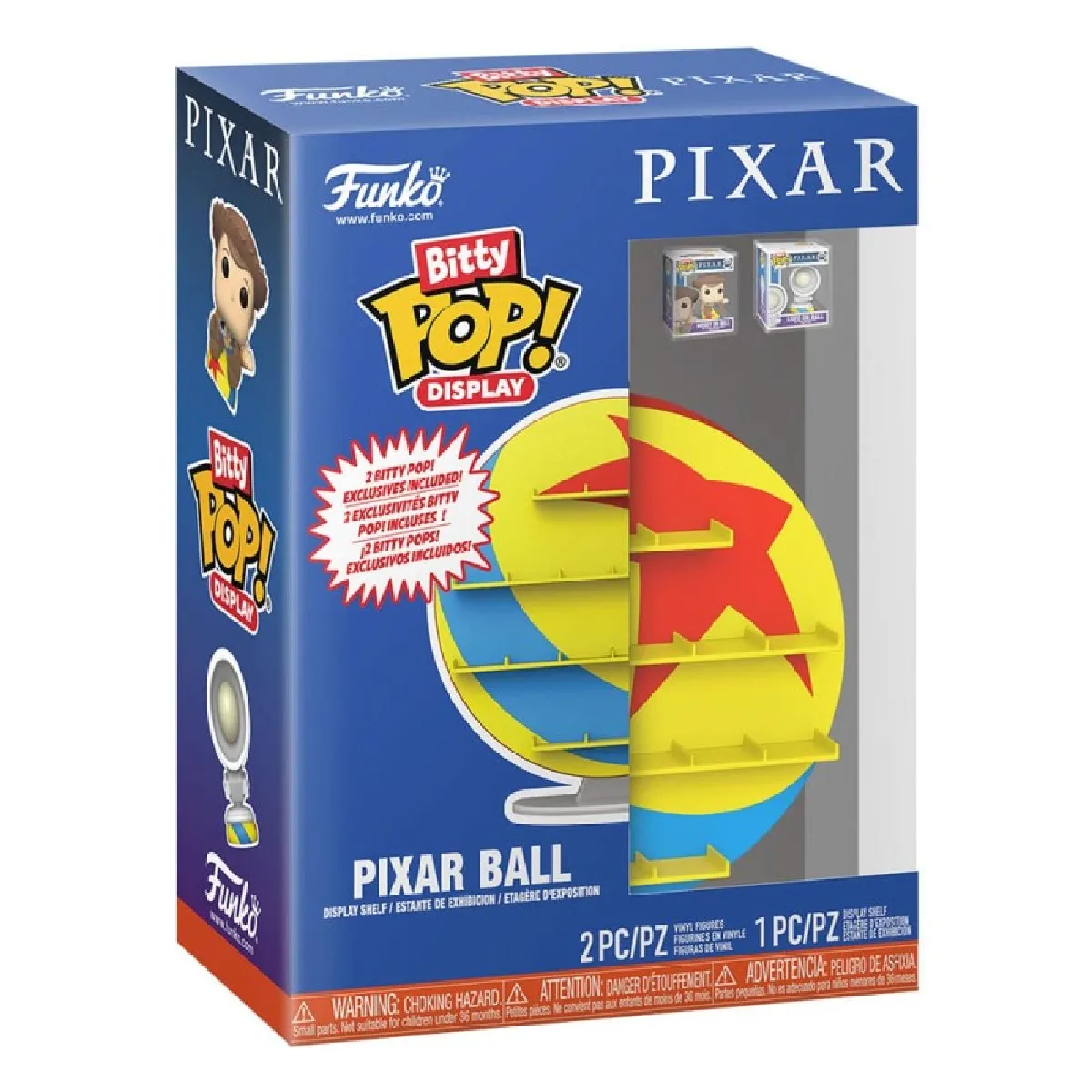 Figurine Funko Bitty Pop Display Pixar Ball - vue 4