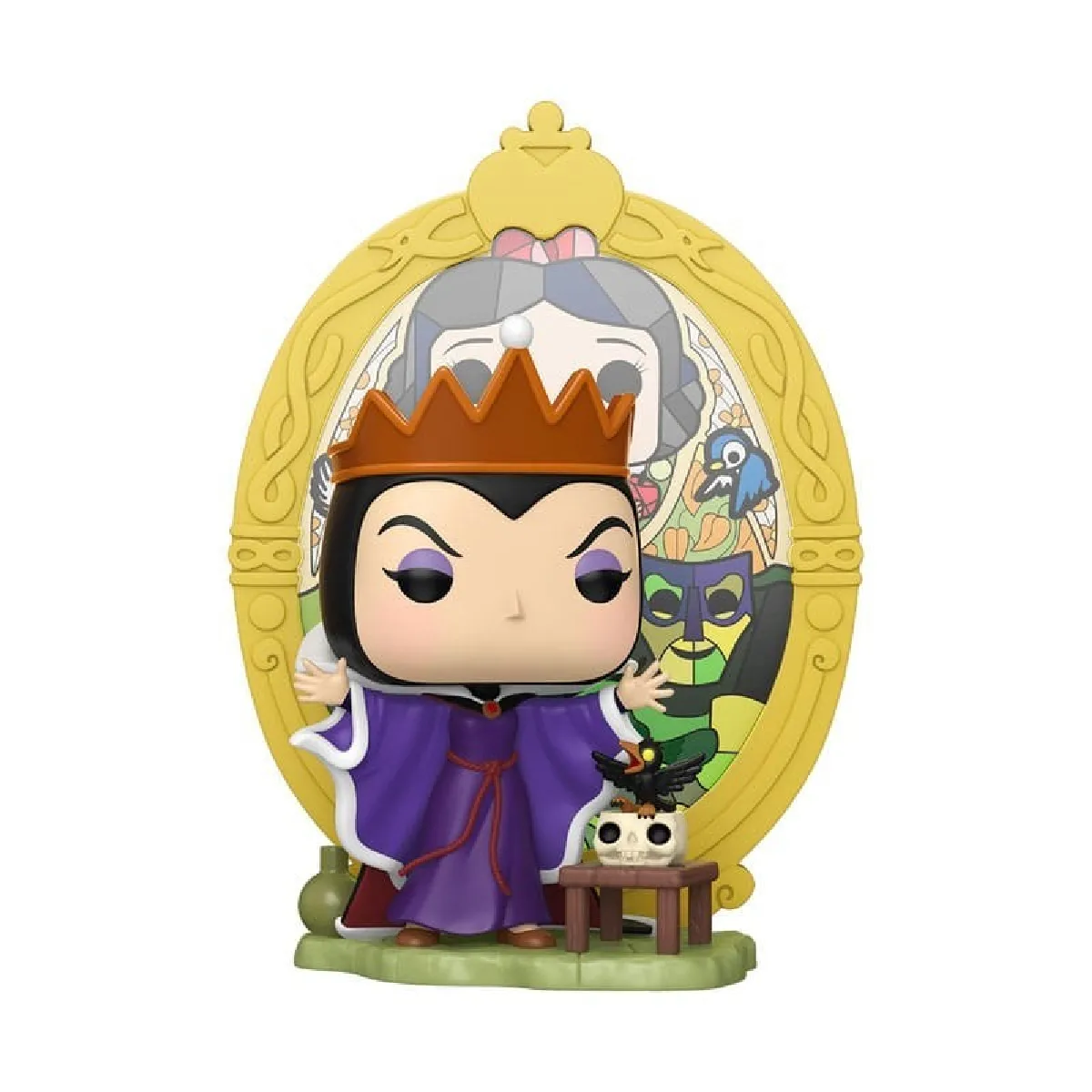 Disney Villians Figurine POP! Deluxe Evil Queen Glass 9 cm