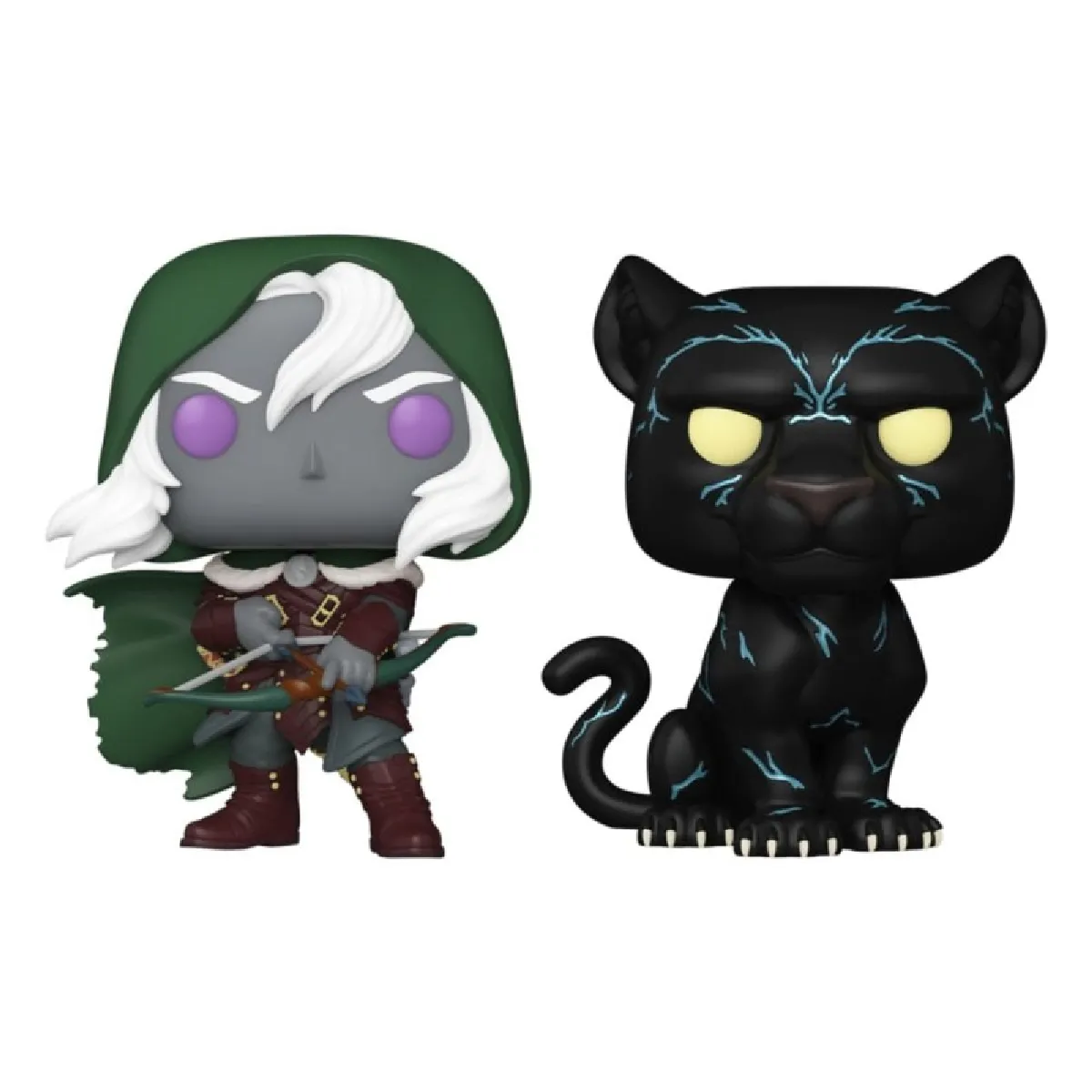 Figurine Funko Drizzt & Guenhwyvar 2 Pack Vinyle de Haute Qualité Cadeau D&D 95 cm - vue 2