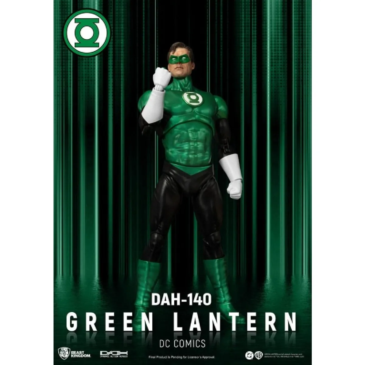 DC Comics Beast Kingdom Toys Figurine Green Lantern 20 Cm avec Accessoires - Image 4