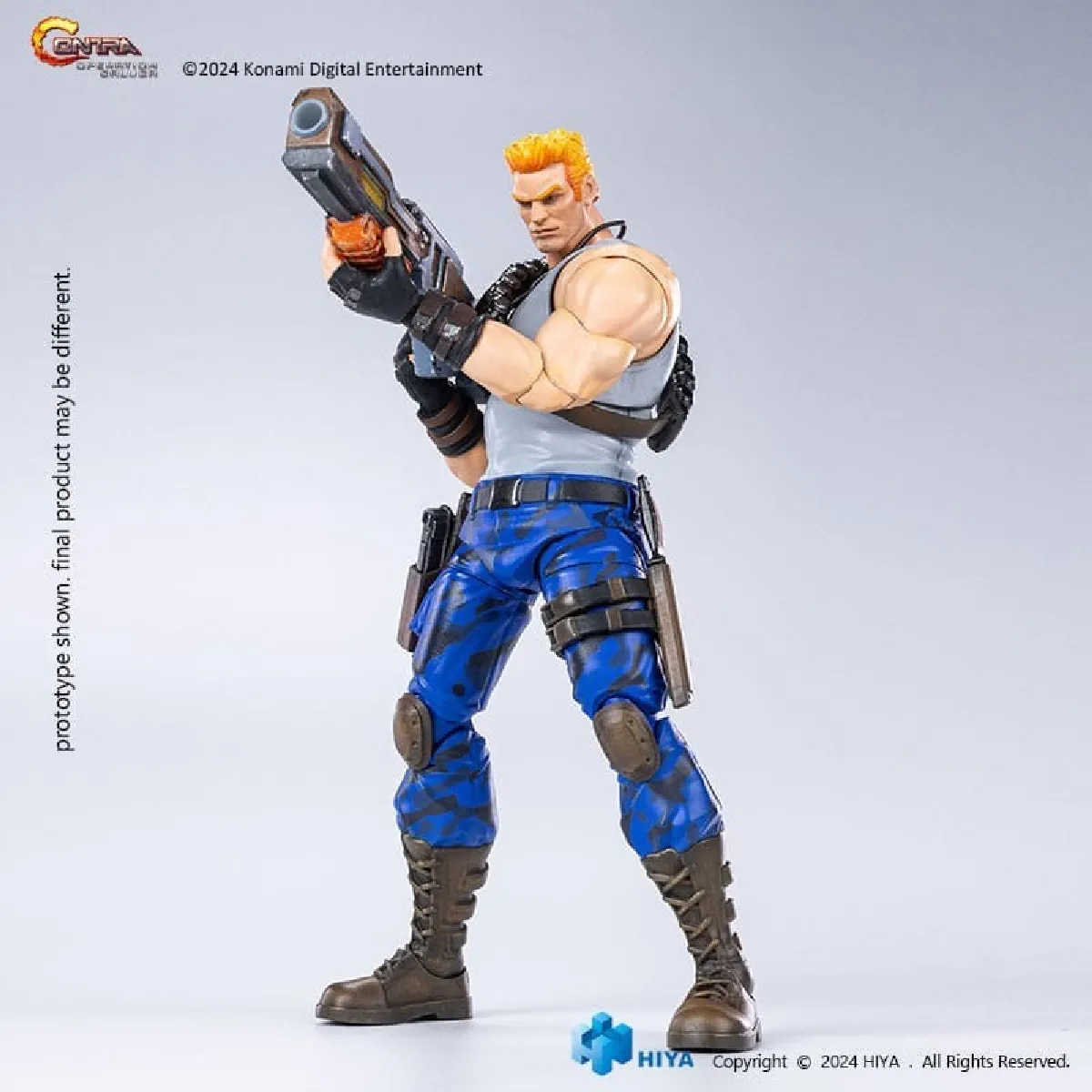 Hiya Toys Contra : Operation Galuga - Figurine Exquisite Basic Bill Rizer 16 Cm