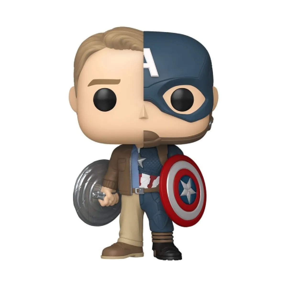 Marvel Figurine POP! Split Cap / Steve Exclusive 9 cm - vue 4