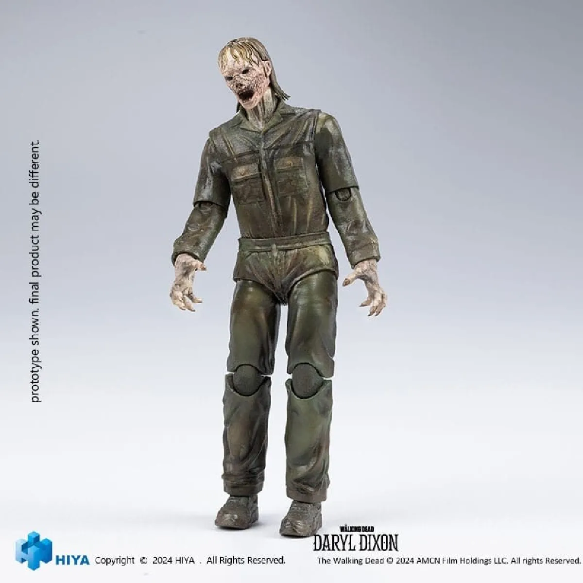 Hiya Toys The Walking Dead - Figurine 1/18 Exquisite Mini Daryl Dixon Dark Eyes Walker 11 Cm