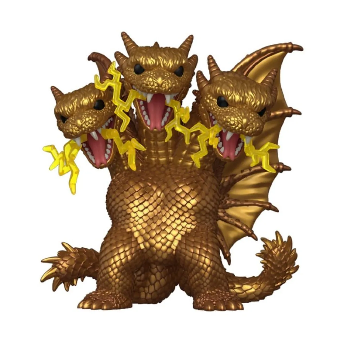 Godzilla Figurine Super Sized POP! King Ghidora Electric *heo Exclusive Edition*15 cm - vue 6