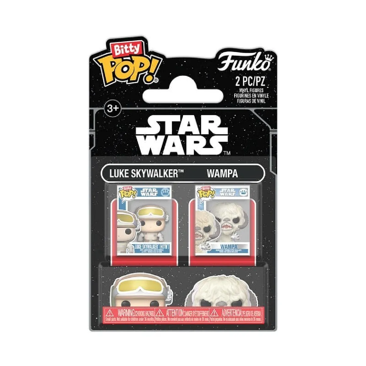 Star Wars Episode V : 'Empire contre attaque Pack 2 figurines Bitty POP! & W 2 5 cm - vue 2