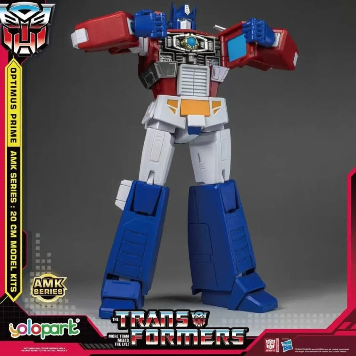 Yolopark Transformers Generation One - Figurine Plastic Model Kit Amk Series Optimus Prime 20 Cm