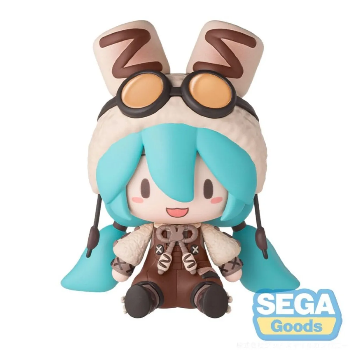 Character Vocal Series 01: Hatsune Miku Figurine Fuwa Petit Chibi Hatsune Miku Marshmallow Hot Cocoa 10 cm