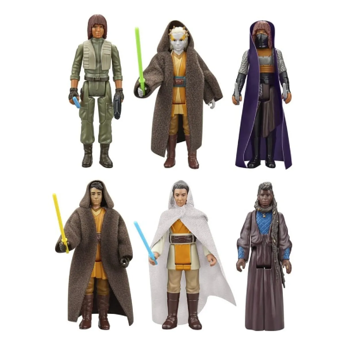 HASBRO Star Wars Retro Collection Star Wars: The Acolyte Multipack de figurines - vue 2