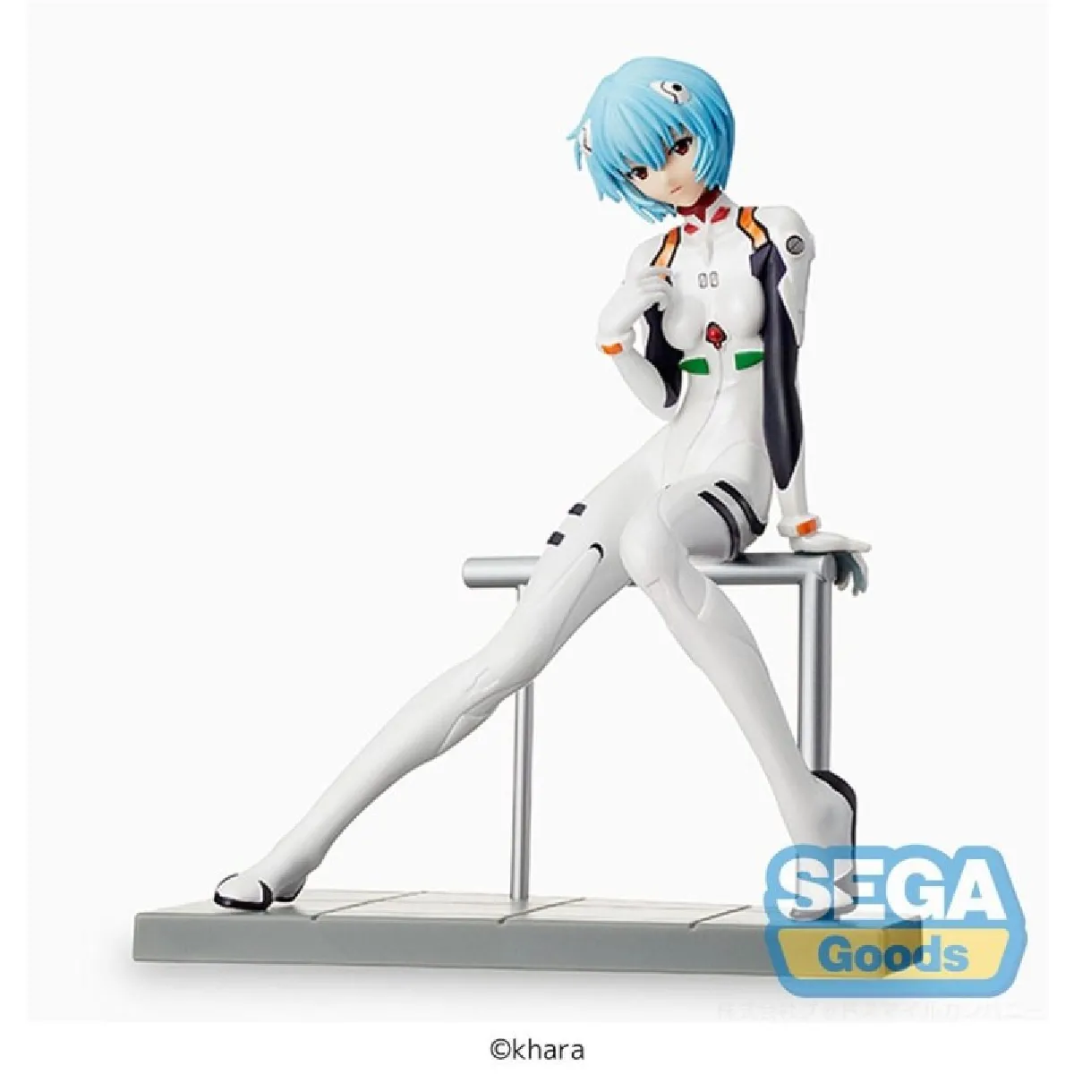 Evangelion : New Theatrical Edition Statuette LPM Rei Ayanami 17 cm
