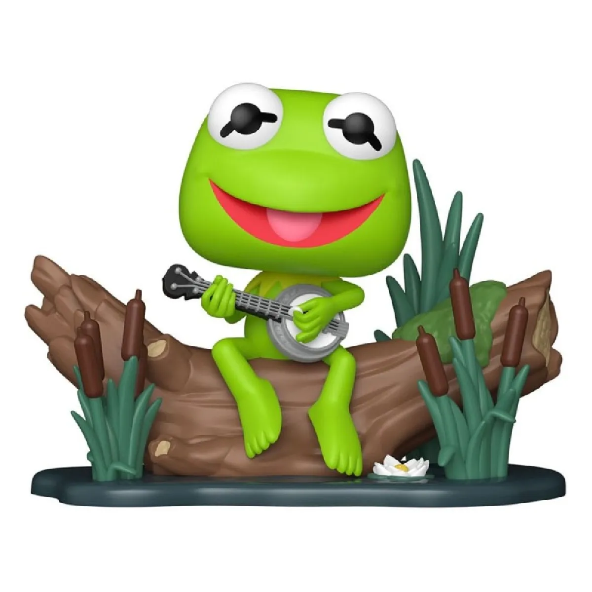 The Muppets Figurine POP! Deluxe Kermit avec Banjo 9 cm