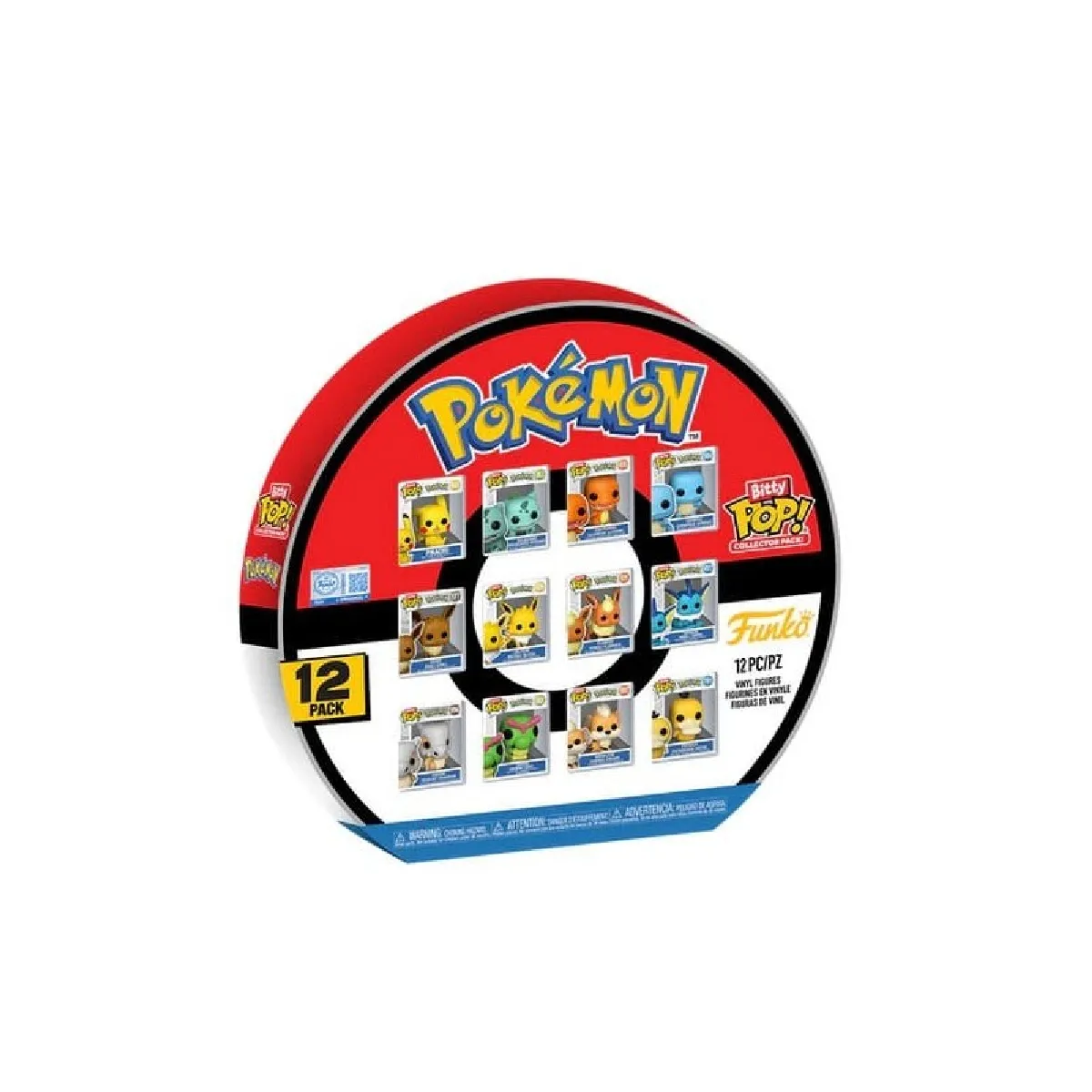 Pokémon Collector Pack 12 figurines Pokémon Bitty POP! 2 5 cm