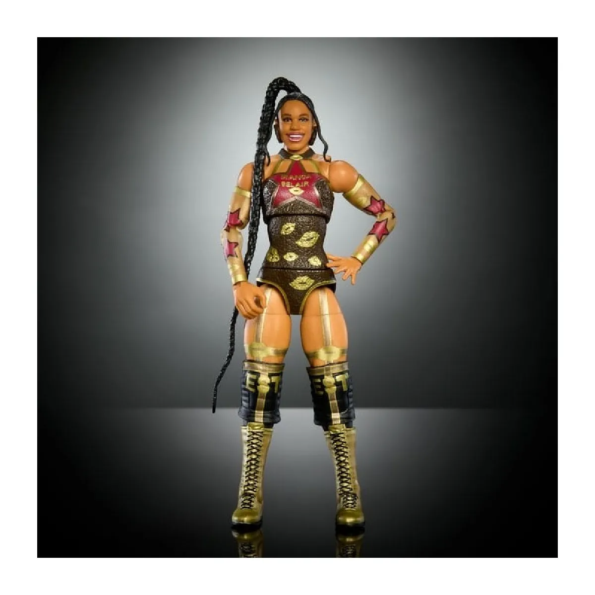 Wwe Wrestlemania Elite Collection Figurine Bianca Belair 15 Cm