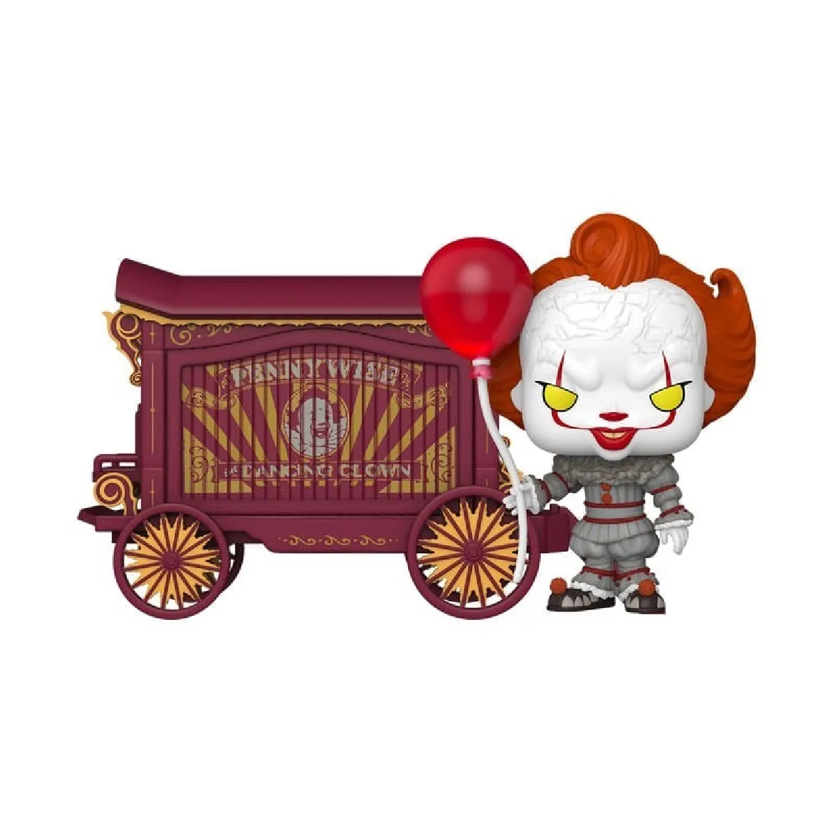 Ça : Bienvenue à Derry Figurine POP! Pennywise & Wagon 9 cm