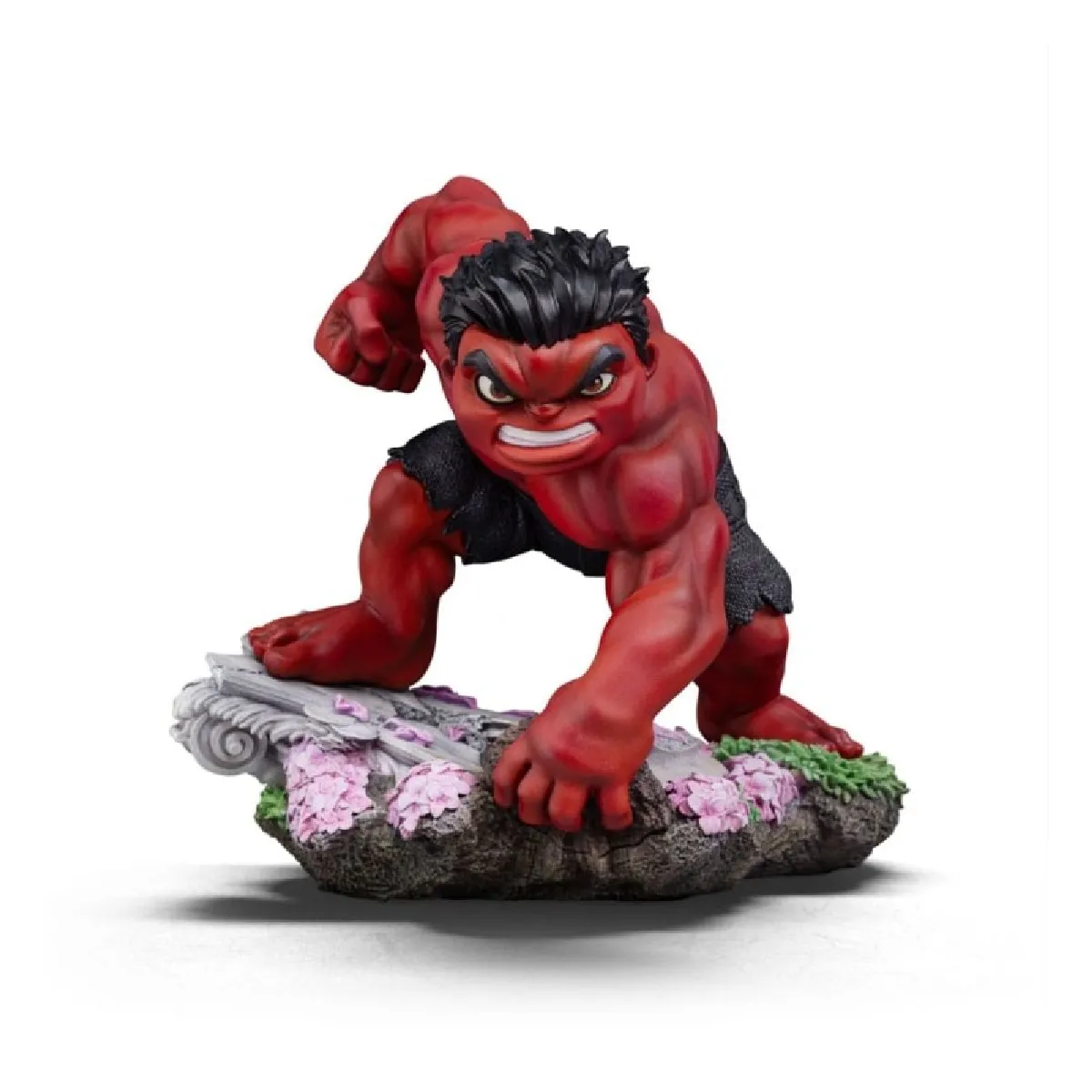Iron Studios Rouge Figurine Red Hulk Mini Co