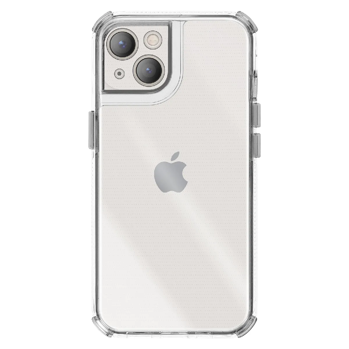 Coque Pour Iphone 13 Renforc&eacute;e Conception Bi-mati&egrave;re Textur&eacute; Antid&eacute;rapants Noir