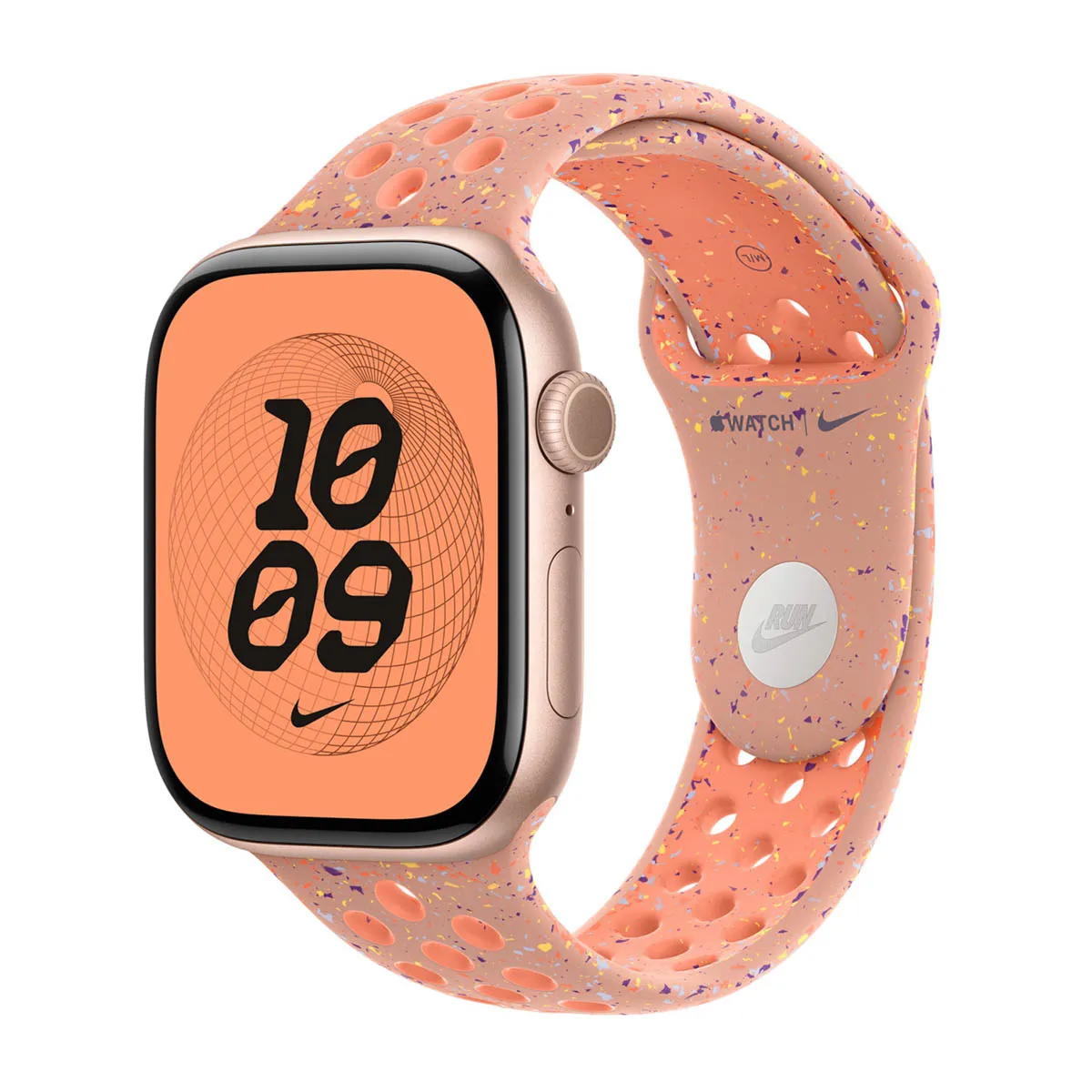 Bracelet Nike Sport pour Apple Watch Series 1 t/ 9 / SE 384041 mm Series 10 / 11 42 mm Taille / Alpenglow - vue 2
