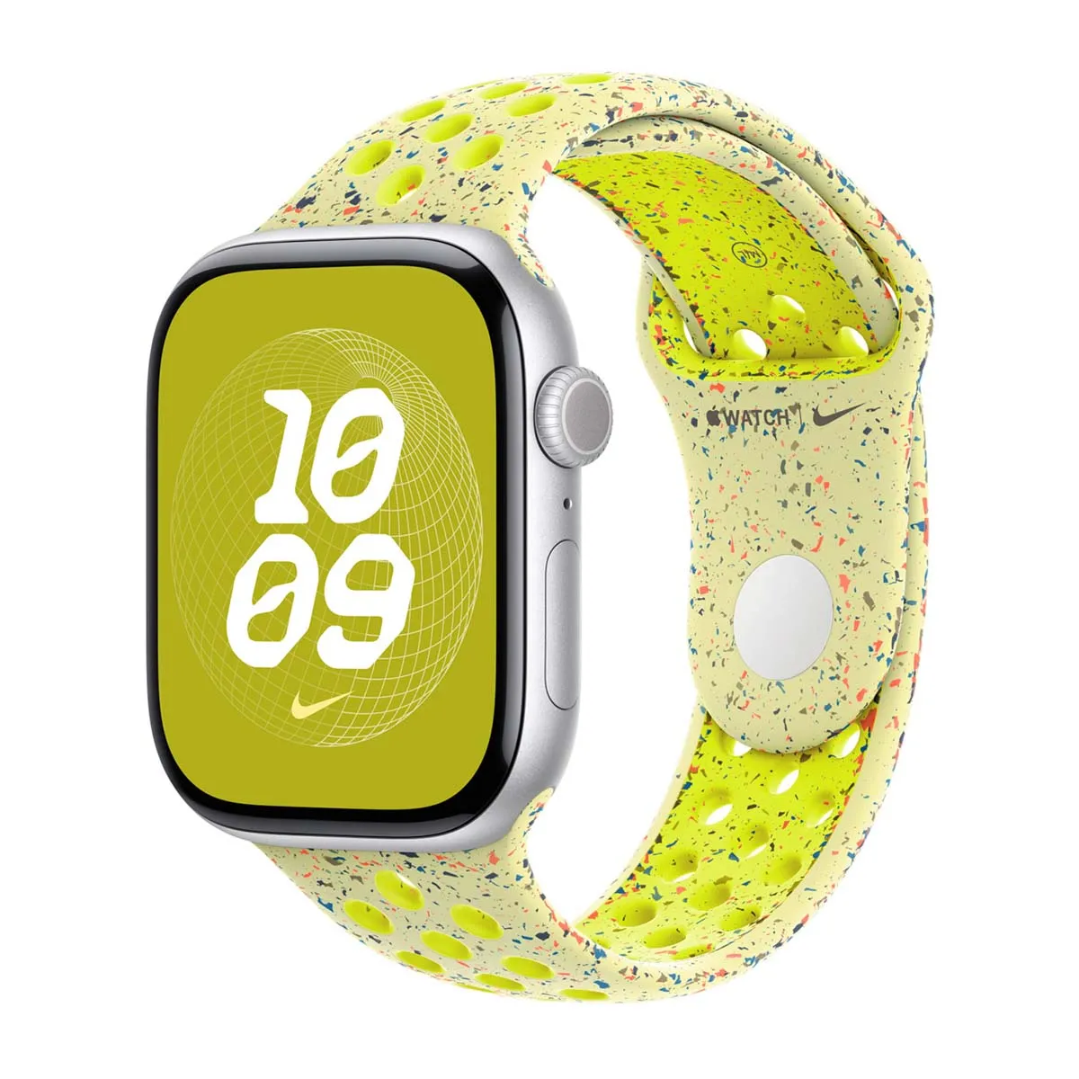Bracelet Nike Sport pour Apple Watch Series 1 t/ 9 / SE 384041 mm Series 10 / 11 42 mm Taille / Volt Splash - vue 2