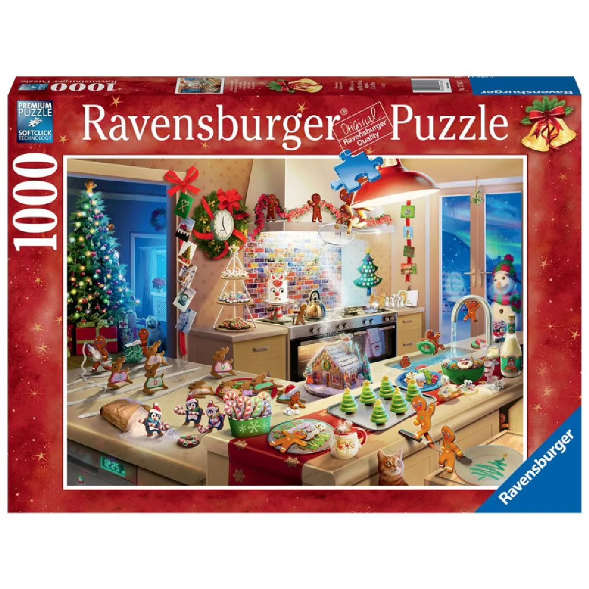Puzzle 1000 pièces Ravensburger Les bonhommes en pain d épices Puzzle 1000 pièces Ravensburger Les bonhommes en pain d épices