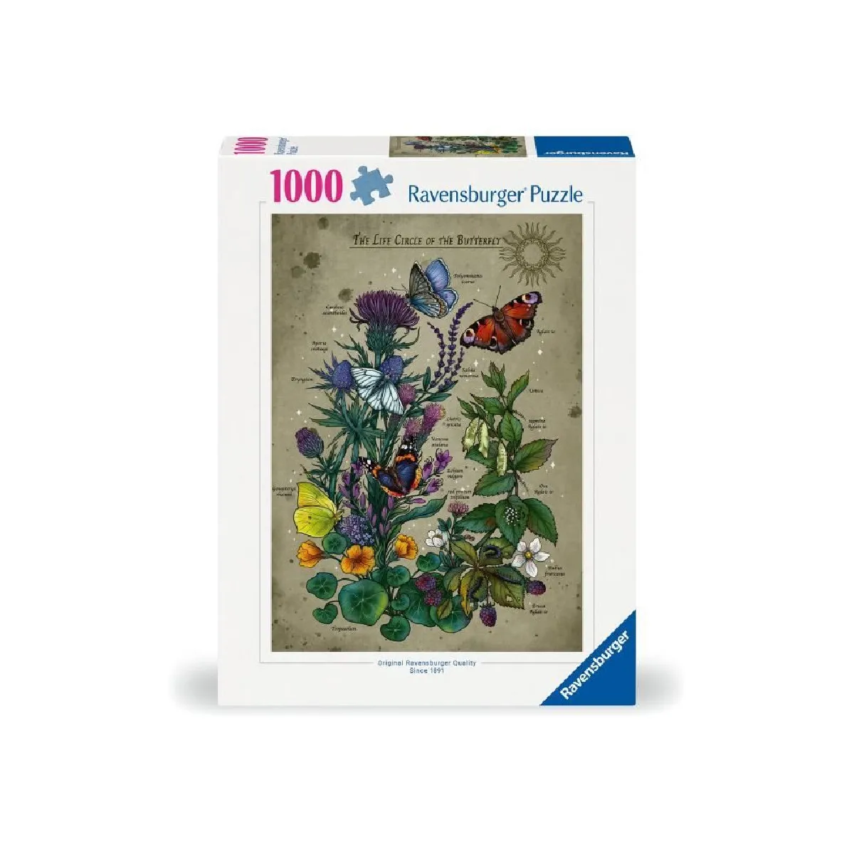 Ravensburger Puzzle Adulte Puzzle 1000 pièces Le Cercle de Vie du Papillon Adultes et Enfants dès Puzzle de qualité supérieure Nature 12001435 - vue 7