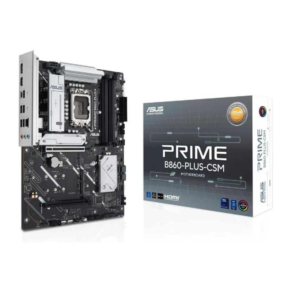 Carte mere - ASUS - PRIME B860-PLUS-CSM - Intel B860 LGA 1851 (Socket V1) ATX