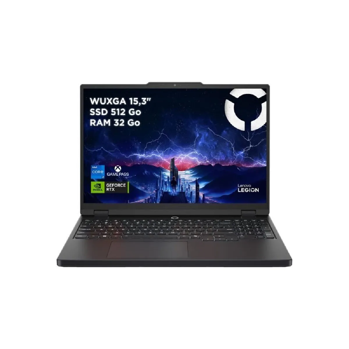PC portable Gamer LENOVO Legion 5 15IRX10 Windows 11 153 165hz IPS Core i7 13650HX RTX 5070 - vue 3