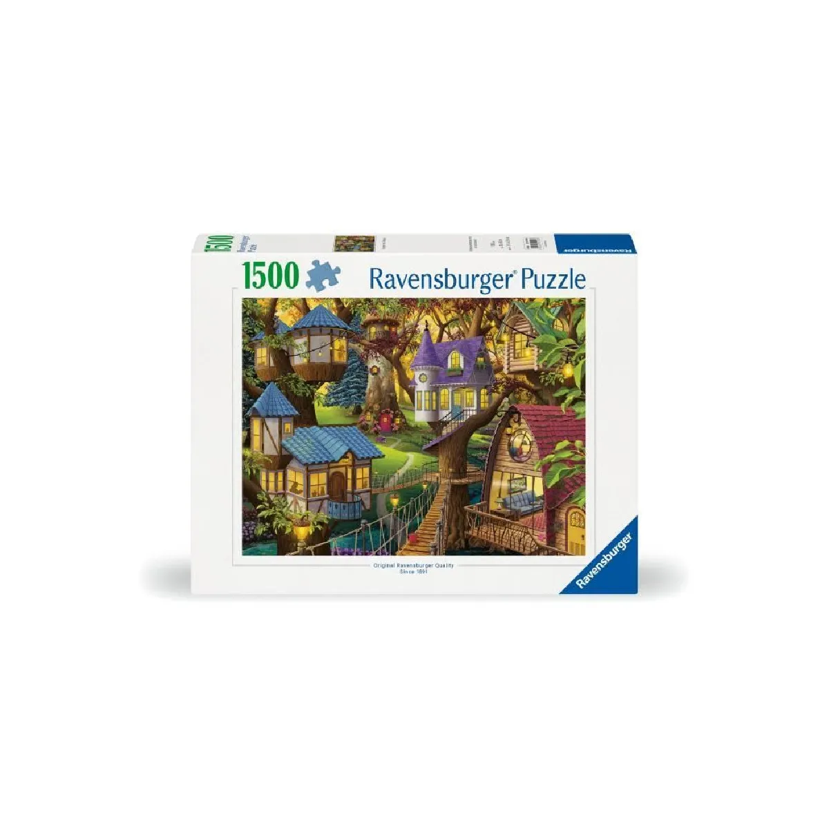 Puzzle 1500 pièces : ? Crépuscule à la cime des arbres Ravensburger France - vue 8