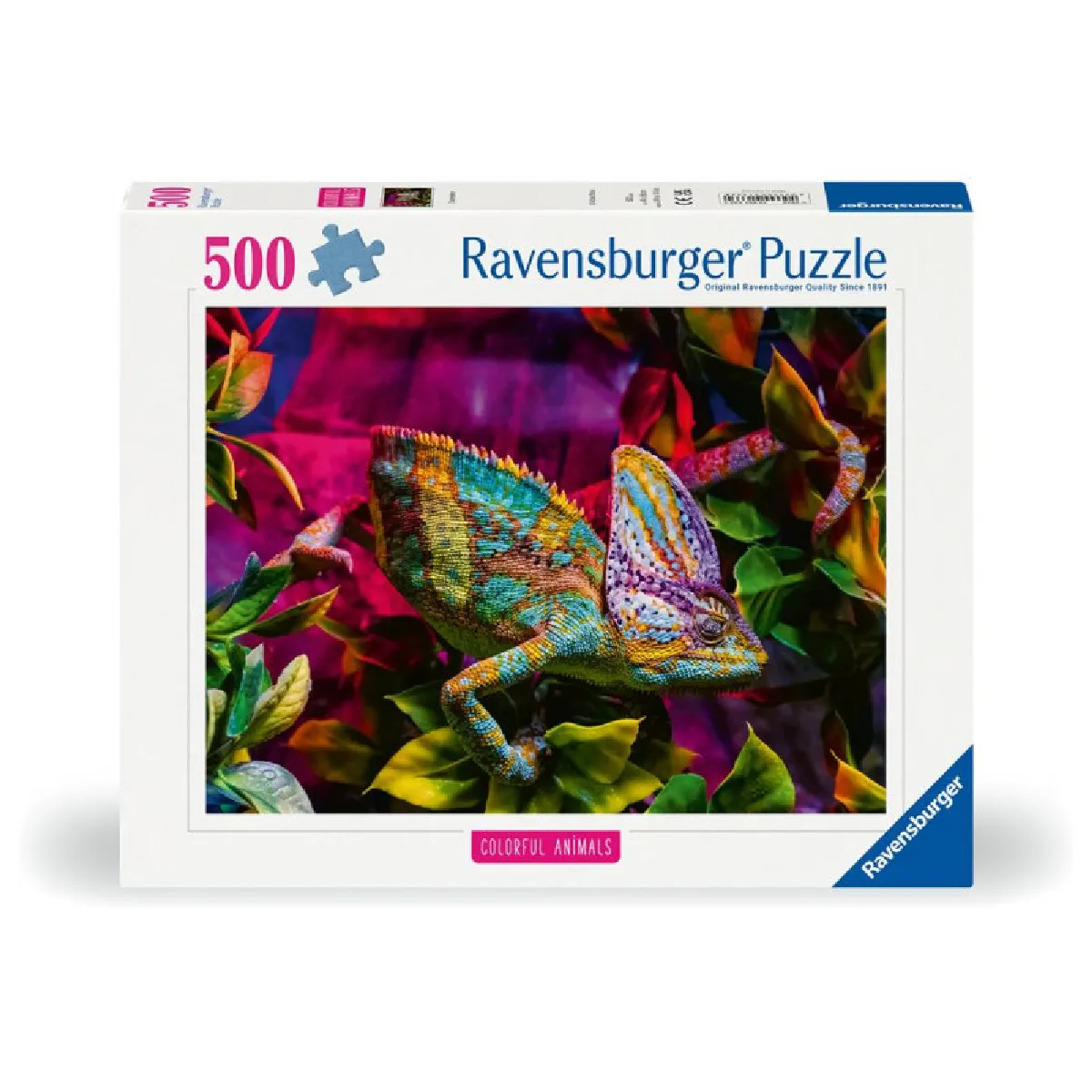 Puzzle 500 pièces : Caméléon Ravensburger France - vue 8