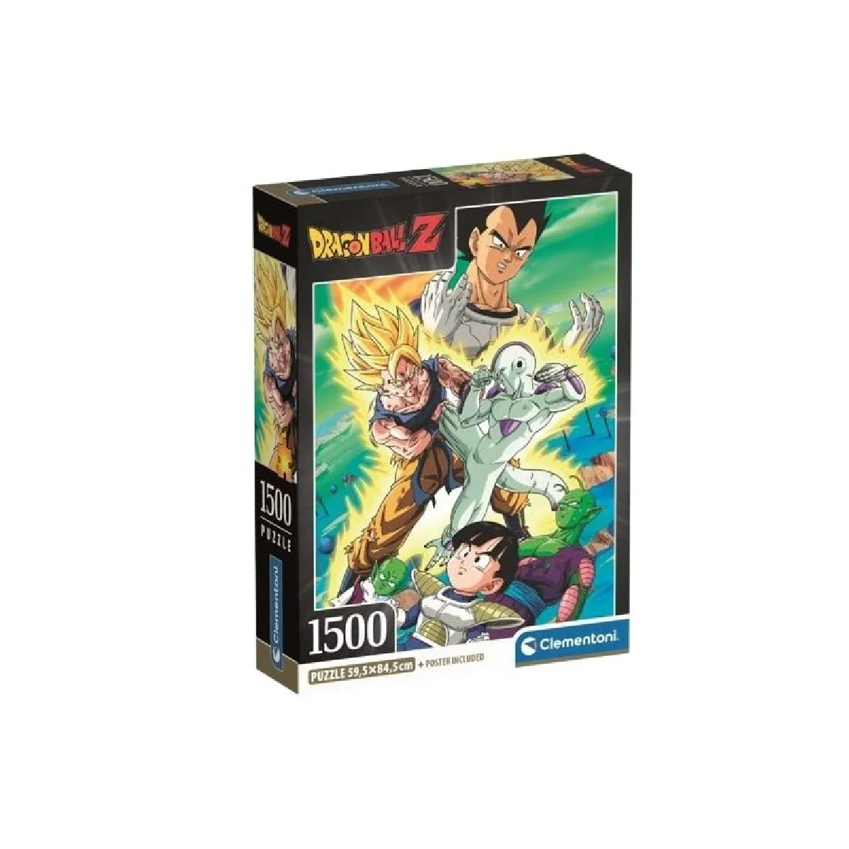 Clementoni Puzzle pour Adultes 1500 Pièces Dragonball Z Compact Fabriqué en Italie 31747 - vue 5