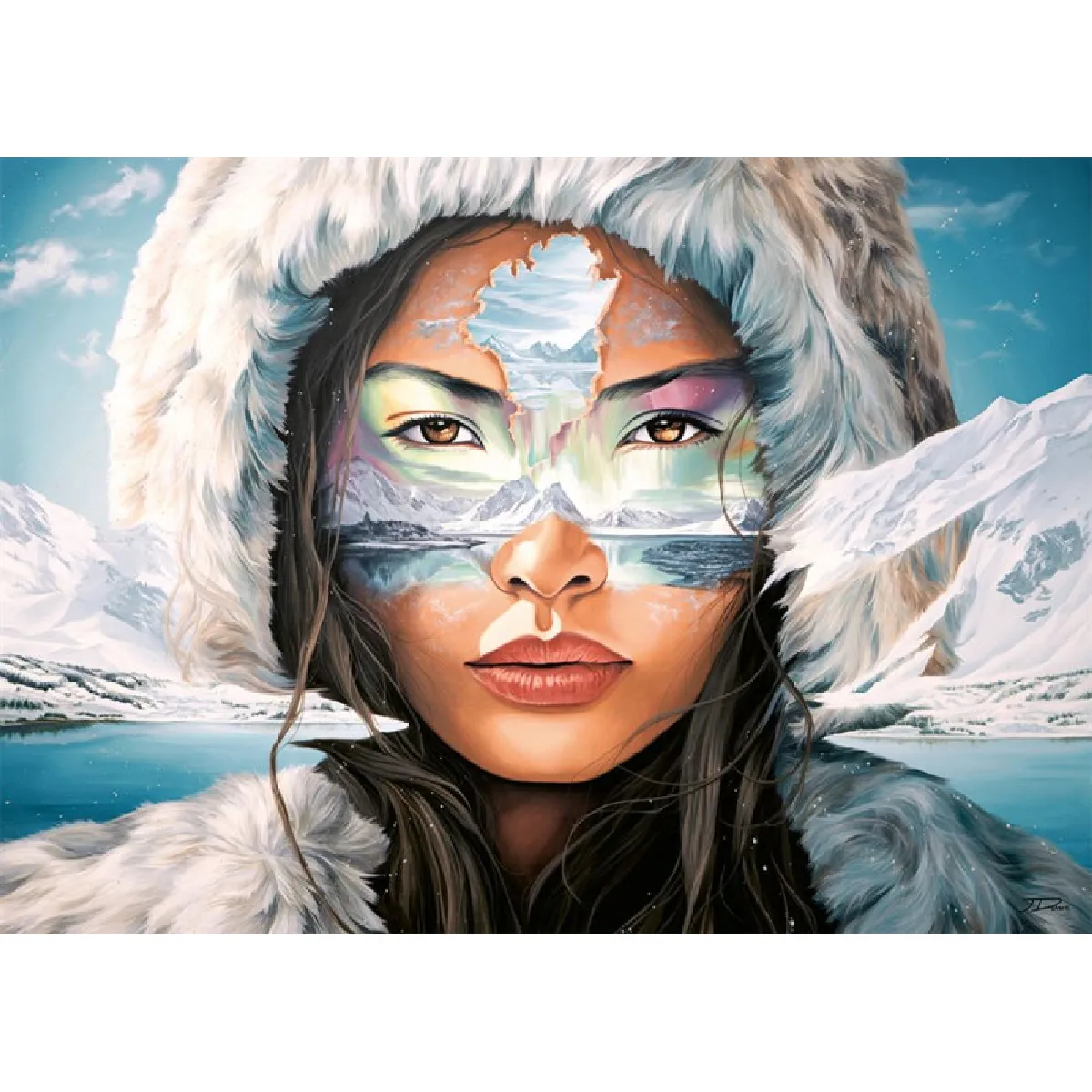 Puzzle 1000 pièces Nathan Sila Julien Durix