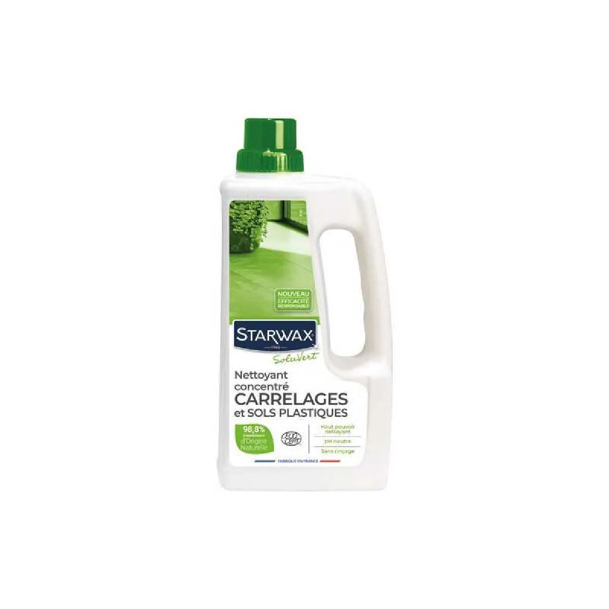 Générique Nettoyant Concentré Pour Carrelage Et Sols Plastiques Soluvert - 1 L