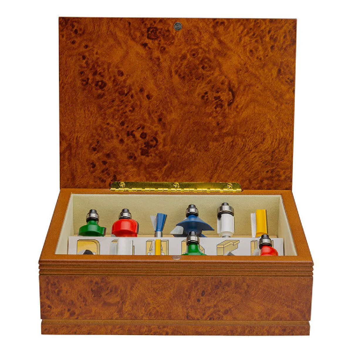 Coffret de 12 fraises haute qualité MAKITA A 87921 queue de 6 mm - vue 2