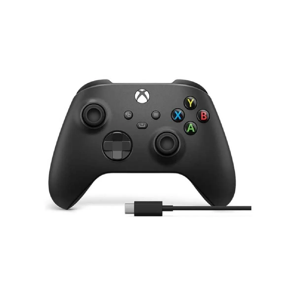 Manette de jeu + câble USB-C - Xbox - Sans fil - Noir