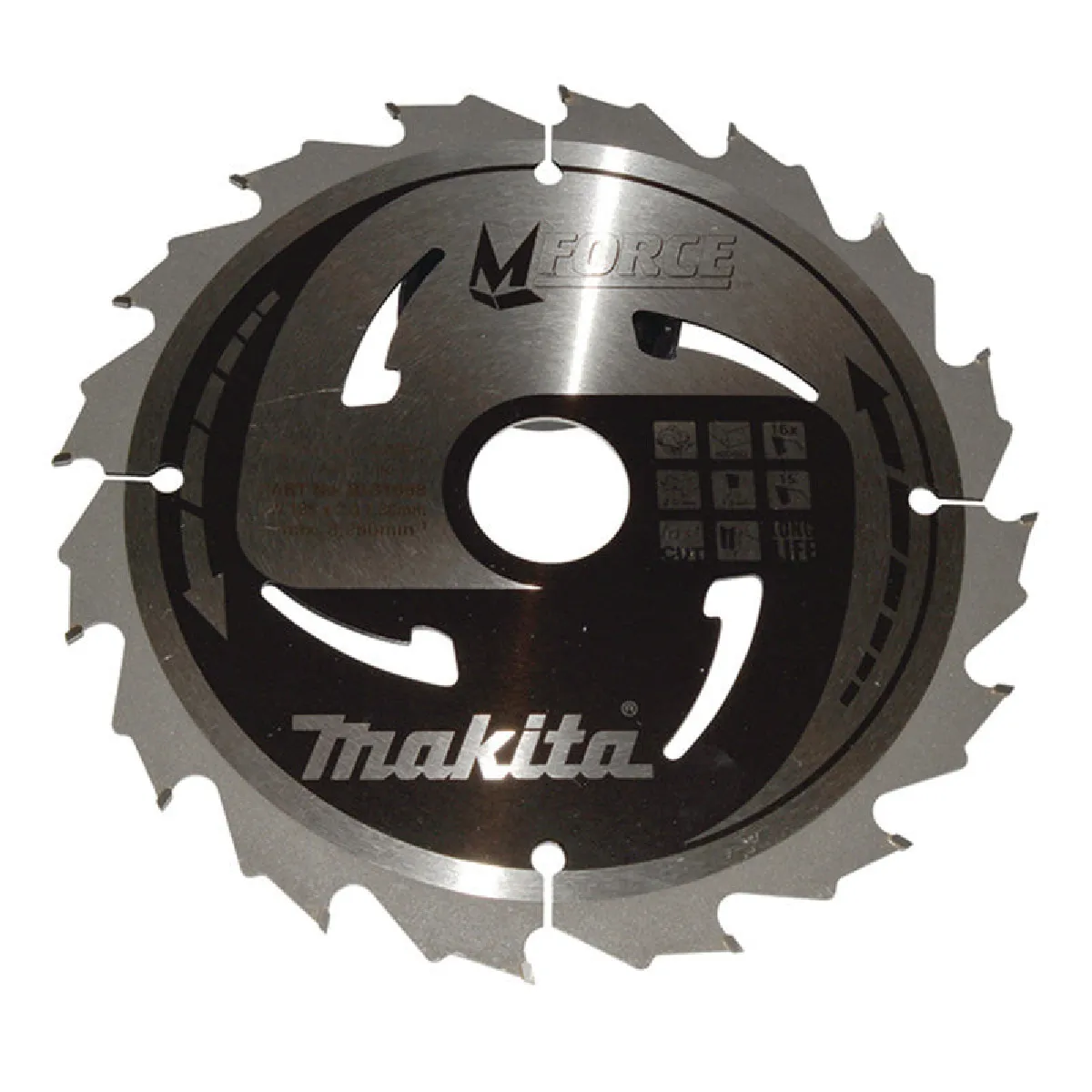 Makita FORCE Lame de scie 190x30x12Z B 31974 - vue 2