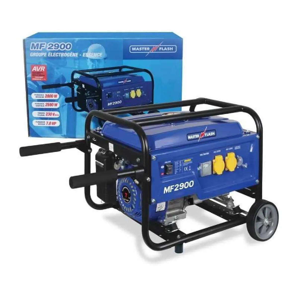 Master Flash Groupe Électrogène Essence Mf 2900 - 2 500 W