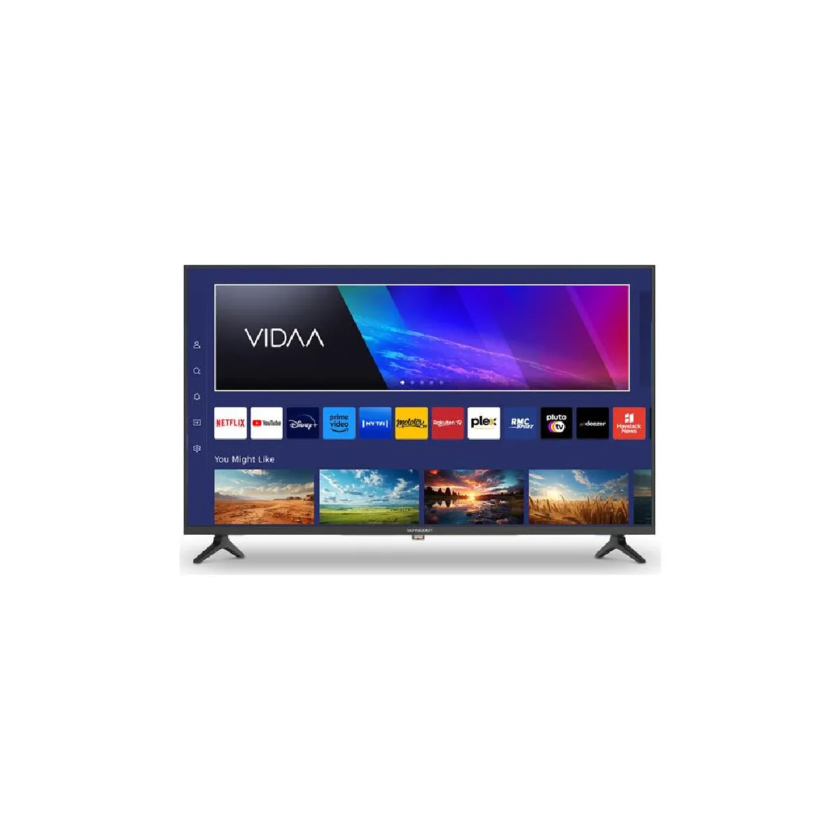 SCHNEIDER 40A2 Téléviseur LED FHD 40 100cm Smart Vidaa 1920 x 1080 pix HD HDMIx3 USBx2 Dolby Netflix Youtube - vue 3